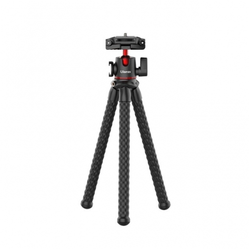 Ulanzi MT-33 MT-45 Flexible Tripod DSLR Smartphone Action Camera Tripod with Phone Mount Ball Head Vlog Tripods with Cold Shoe