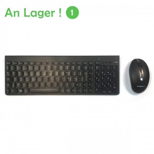 Lenovo clavier et souris Sans fil pour le bureau à domicile clavier français