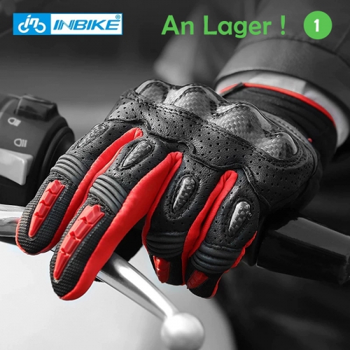 INBIKE Pro Motorrad Handschuhe Männer Schützen Hände Voll Finger Bike Handschuhe