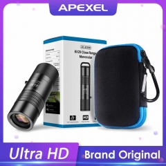 APEXEL 6X 0.3 m Nearest Focus telescope Optics objective monocular HD BAK4 prism tele for all smartphones hunting camping trip