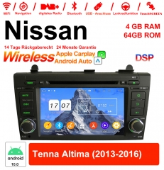 7 Zoll Android 12.0 Autoradio / Multimedia 4GB RAM 64GB ROM Für Nissan Tenna Altima 2013-2016 Mit WiFi NAVI Bluetooth USB