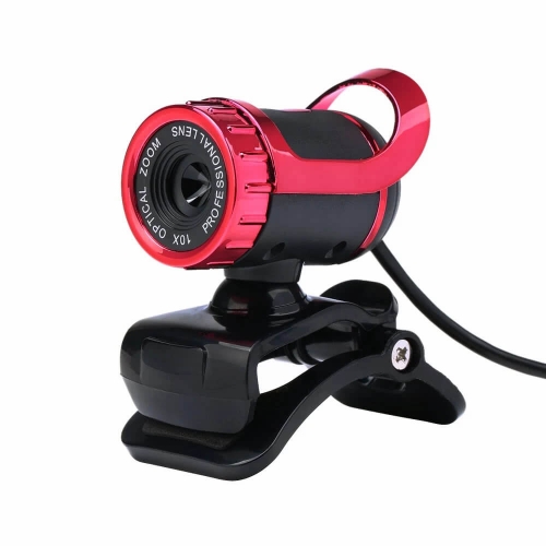 USB 2.0 50 Megapixel HD Camera Web Cam 360 Degree with MIC Clip-on for Desktop Skype Computer PC Laptop