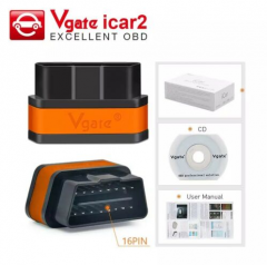 Scanner de diagnostic de lecteur de code de Bluetooth OBD2 de Vgate iCar2 ELM327 pour Android