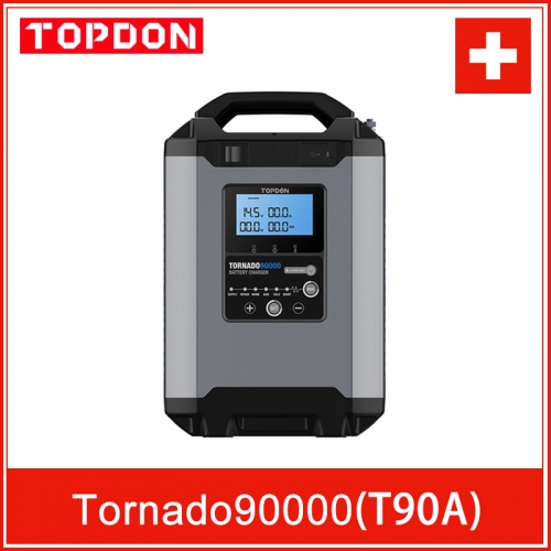 Topdon Tonardo90000 T90A 12v 24v motorcycle auto car lead acid battery charger