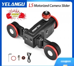 YELANGU L5 Motorisierte Kamera Slider Dolly Auto Schiene Systeme mit Fernbedienung control