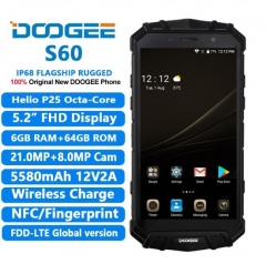 DOOGEE S60 Smartphone Helio P25 Octa Core 5,2 zoll 6GB RAM 64GB ROM