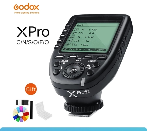 Godox Xpro-C Xpro-N Xpro-S Xpro-F Xpro-O Xpro-P TTL 1/8000 s HSS Déclencheur de flash sans fil pour Canon Nikon Sony Fuji Olympus Pentax