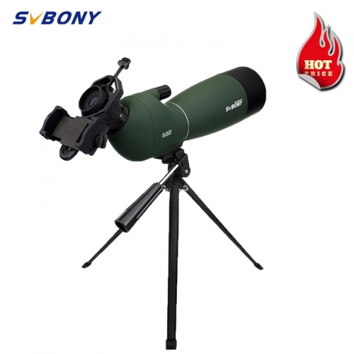Svbony SV28 50/60/70mm Spotting Scope Zoom Telescope Waterproof Birdwatch