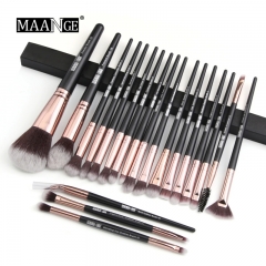 MAANGE Lot de 20 pinceaux de maquillage Outils cosmétiques