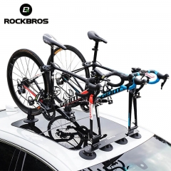 ROCKBROS Vélo Rack Aspiration Toit-Top Vélo Auto Racks Porte-vélos Rapidement Installer Vélo Toit Rack MTB Mountain Road Accessoires Vélo