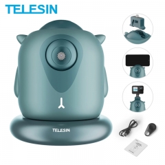 TELESIN AI Stabilisateur de suivi automatique du visage Smart Shooting Gimbal 360 Rotation