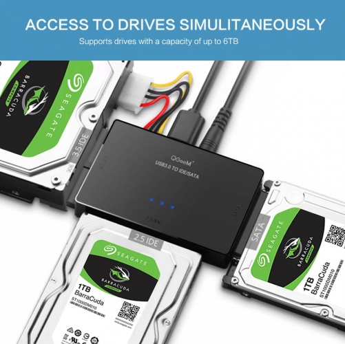 SATA to USB IDE Adapter  USB 3.0 Sata 2.5 3.5 Hard Disk Drive HDD SSD USB Converter