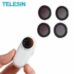 TELESIN CPL ND Lens Filter Set Optical Glass Aluminum Alloy Frame For Insta360 Go2