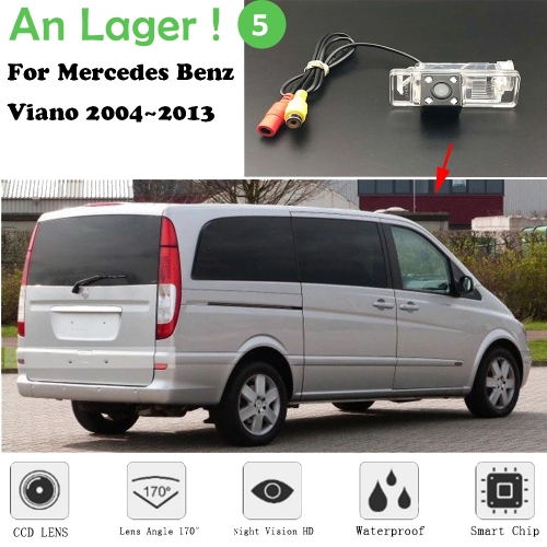 Backup Rear View Camera For Mercedes Benz Sprinter 906 Viano W639 Vito W638 W639 Night Vision / License plate camera