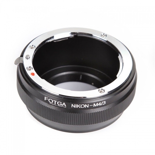 FOTGA Bague d'adaptation d'objectif pour Nikon AI Mount vers Panasonic Olympus Micro 4/3 m4/3 GH3 GF1