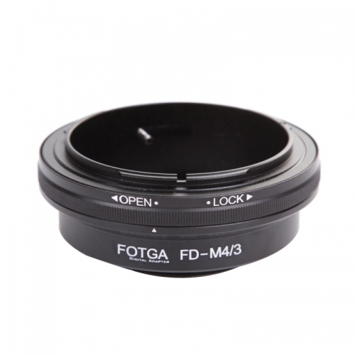 FOTGA Bague d'adaptation d'objectif pour Canon FD Compatible avec les appareils photo Olympus/Panasonic Micro 4/3 m4/3 G1 GF1 GH1 EM5 EM10 GM5