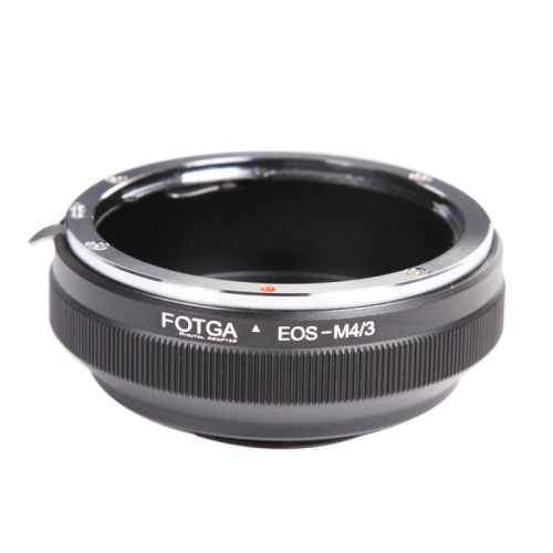 FOTGA Bague d'adaptation d'objectif pour Canon EF/EF vers Olympus Panasonic Micro 4/3 m4/3 E-P1 G1 GF1 GH5 GH4 GH3 GF6