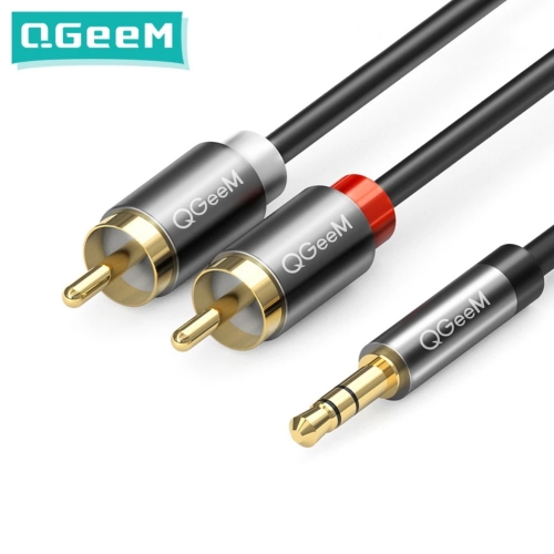 RCA Cable 2RCA to 3.5 Audio Cable RCA 3.5mm Jack RCA AUX Cable for DJ Amplifiers Subwoofer Audio Mixer Home Theater DVD