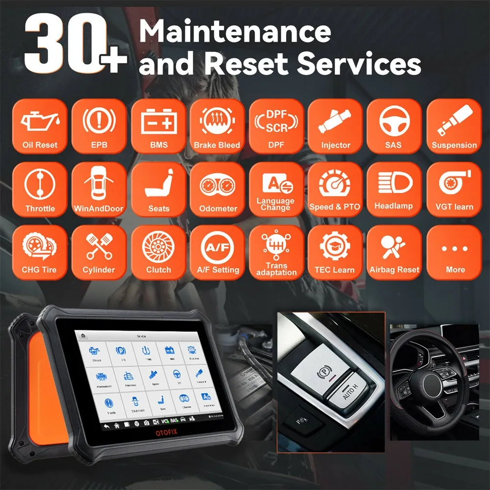 Autel OTOFIX D1 OBD2 Scanner Diagnostic Werkzeug