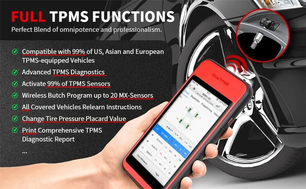 2023 Autel MaxiTPMS ITS600E TPMS-Diagnosewerkzeuge 