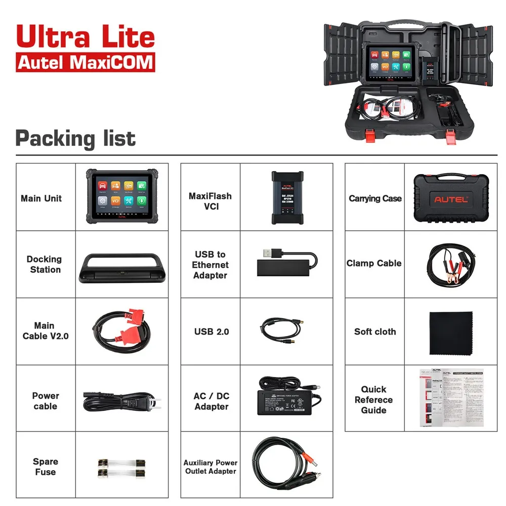 Neue Autel MaxiCOM Ultra Lite Automobile Volle Systeme Diagnose Werkzeug