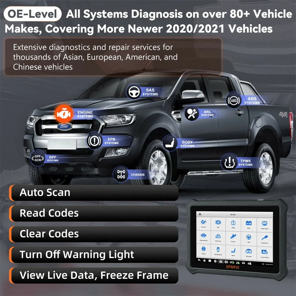 Autel OTOFIX D1 OBD2 Scanner Diagnostic Werkzeug