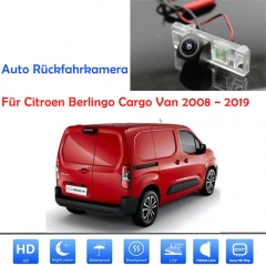 Car Rear View Camera For Citroen Berlingo Cargo Van 2008 ~ 2019 Night Vision Waterproof Rear Parking Camera High Quality RCA