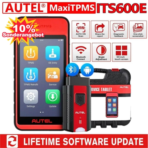 2023 Autel MaxiTPMS ITS600E Alle TPMS-Diagnosewerkzeuge Sensorprogrammierer Scan-Tool