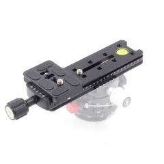 NNR-140 Camera Mount Extended Quick Release Plate Clamping For Panorama and Macro Shooting Arca Swiss