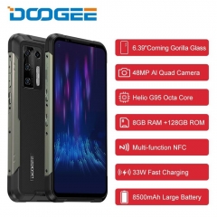 DOOGEE S97 Pro Smartphone 48MP caméra ronde 20MP vision nocturne infrarouge 6.22 ''Helio G90 Octa Core 8GB + 128GB 6350mAh Téléphone robuste