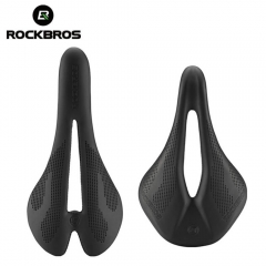 ROCKBROS Selle de vélo Selle de course ultralégère et respirante Selle en fibre de carbone Route Mtb Superlight Coussin Accessoires de vélo