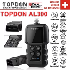 TOPDON AL300 OBD2 Scanner OBDII Code Reader Auto Diagnostic Tool OBD2 Automotive Scanner Engine Analyzer Auto Scan Tool PK ELM327
