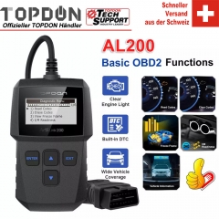 TOPDON ArtiLink 200 Auto OBD2 Scanner Professional OBDII Engine Code Reader OBD 2 Car OBD Diagnostic Tool Multi Languages
