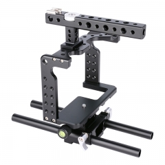 YELANGU C7 Photography Portable Professional DSLR Rig Video Camera Stabilizer for Panasonic Lumix GH4/GH5 Camera