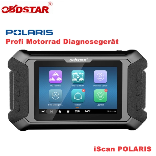 Appareil de diagnostic moto OBDSTAR ISCAN POLARIS-Group tablette d'appareil de diagnostic professionnel