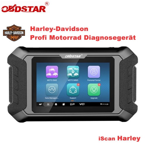 OBDSTAR iScan pour HARLEY-DAVIDSON L'outil de diagnostic de moto prend en charge la programmation IMMO