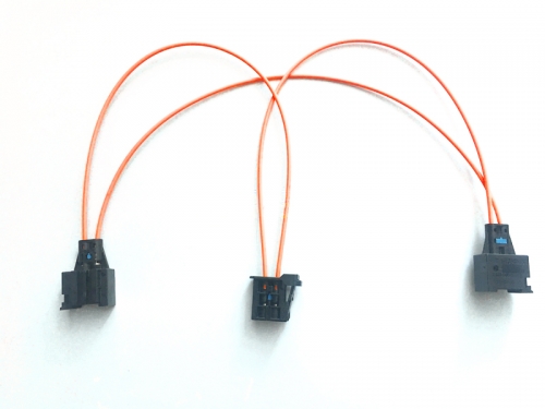 La plupart des connecteurs multimédia de câbles de cavalier de fibre optique pour Audi BMW Benz Porsche etc.