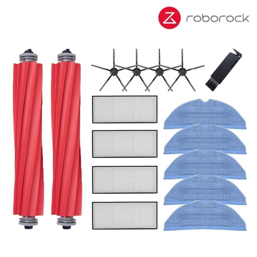 16pc Roborock S7 S70 Main Brush Hepa Filter Mop Pad