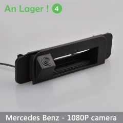 Caméra de poignée de bagages HD de voiture 1080P pour Mercedes Benz classe C W205 CLA W117 caméra de recul caméra de Vision nocturne