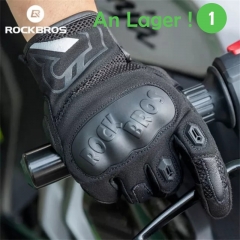 ROCKBROS Gants de vélo Été Automne Gants de moto respirants Gants de vélo antichoc Gants de moto à écran tactile