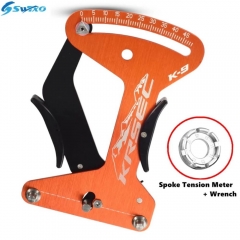 SWTXO Vélo Rayons Tensiomètre Vélo Indicateur Attrezi Mètre Tensiomètre Pour VTT Vélo de course Outil Vélo Checker Indicateur Rayons