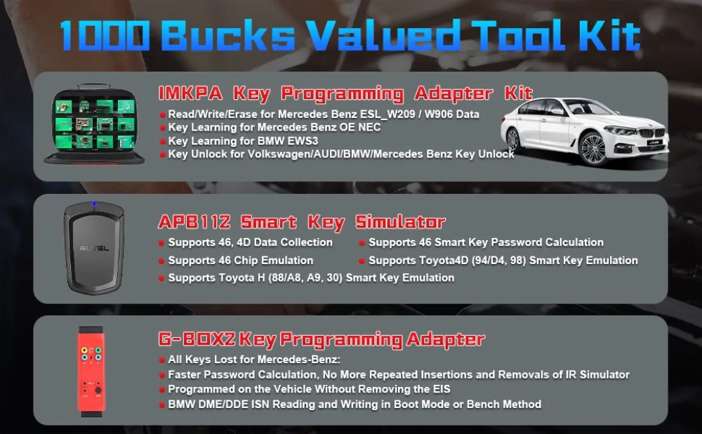 Autel MaxiIM IM608 Pro Top IMMO Key Programming Tool