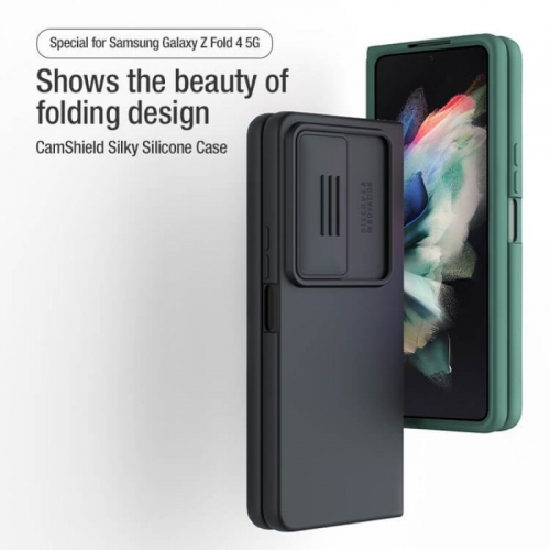 Coque en silicone soyeux Nillkin pour Samsung Galaxy Z Fold 4