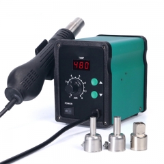 220V 700W Hot Air Gun Soldering Station BGA Rework Station Heat Gun LED Digital Display Soldering Station