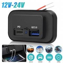 Camper Dual USB Ports Charging Jack For RV Camper Camping Caravan Bus Marine DC5V/3.1 ONE 12V Charger Modification Accessories