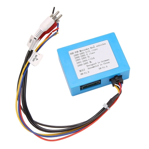 Car D2B Fiber Optic Decoder Most Box for Mercedes Benz ML Sl E C S CLK Class