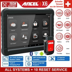 ANCEL X6 OBD2 Scanner Profi KFZ Diagnosegerät Alle Systeme ABS Airbag öl EPB DPF Reset OBD 2 Automobil Scanner Code Leser Auto Diagnose Tools