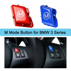 Bouton de Mode M de volant de voiture pour BMW série 3 M3 E90 E92 E93 2007-2013 capuchon de remplacement de commutateur d'accessoires automatiques
