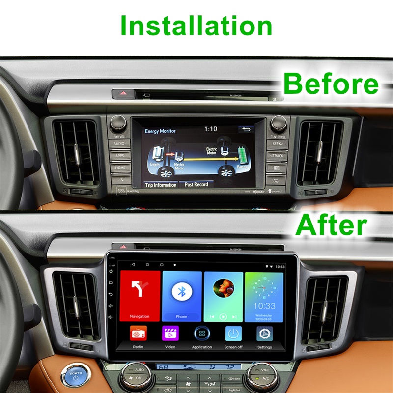 Android 12 Autoradio Für Toyota RAV4 2013-2018