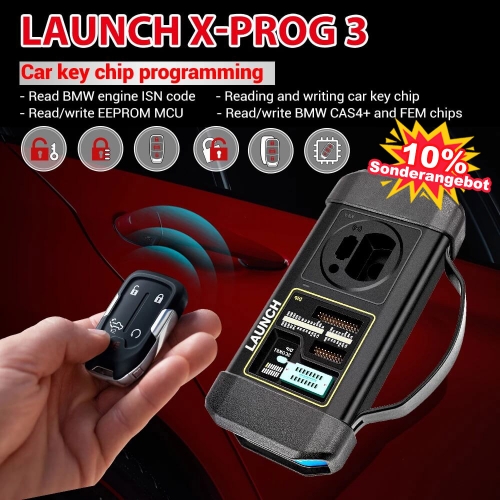 LAUNCH X431 X-PROG 3 Auto Key Programming tool Immobilizer Programmer Read write Car Key Chip For X431 V PRO3S+ PAD V